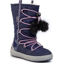 Śniegowce GEOX - J Sleigh G.B Abx B J949SB 0FU50 C8015 M Violet. Fioletowe śniegowce dziewczęce Geox, bez zapięcia. W wyprzedaży za 219,00 zł.