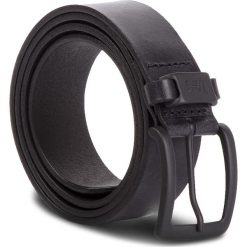 Pasek Męski LEE - LA055301 85 Black. Czarne paski męskie Lee, w paski, ze skóry. Za 129,00 zł.