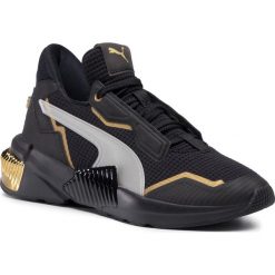 Buty PUMA - Provoke XT Wn's 193784 01 Puma Black/Puma Team Gold. Czarne buty sportowe damskie Puma, bez wzorów, z tworzywa sztucznego, sportowe, na fitness i siłownię. Za 399,99 zł.