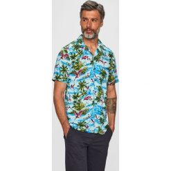 Only & Sons - Koszula. Niebieskie koszule męskie Only & Sons, s, bez wzorów, z wiskozy, klasyczne, z klasycznym kołnierzykiem, z krótkim rękawem. W wyprzedaży za 79,90 zł.
