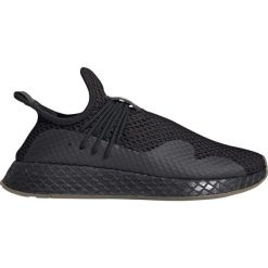 Adidas Originals Deerupt S Tenisówki Czarny. Czarne trampki męskie adidas Originals, bez wzorów, z materiału, bez zapięcia. Za 498,95 zł.