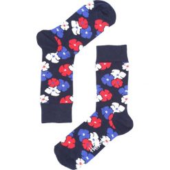 Granatowe Skarpetki Kimono Happy Socks. Szare skarpetki damskie Born2be, w kwiaty. Za 29,99 zł.