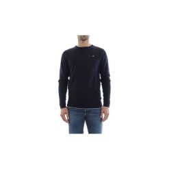 Swetry Jack Jones 12116553 THOR. Niebieskie swetry męskie Jack & Jones, s, bez wzorów, bez kołnierzyka, bez kaptura. Za 111,90 zł.