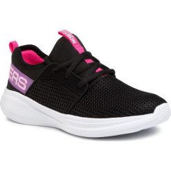 Buty SKECHERS - Valor 85400L/BKPR Black/Purple. Czarne półbuty dziewczęce Skechers, na sznurówki. Za 199,00 zł.