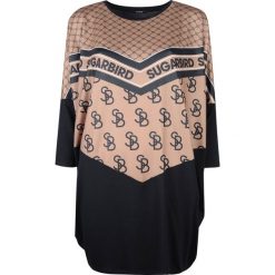 Sugarbird Tunika "Rana". Bluzki damskie Sugarbird, z nadrukiem, z tkaniny, z okrągłym kołnierzem, bez rękawów. Za 359,00 zł.