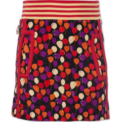 Spódnica "Red Balloon" w kolorze czarnym ze wzorem. Czarne spódniczki dziewczęce 4FunkyFlavours Kids, mini. W wyprzedaży za 82,95 zł.