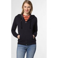 Marie Lund - Damska bluza rozpinana, niebieski. Niebieskie bluzy damskie Marie Lund, xxl, bez wzorów, z bawełny, bez rękawów, z kapturem. Za 119,95 zł.