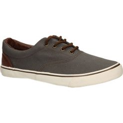 TRAMPKI MCKEY R14-M-TN-273. Szare trampki męskie Mckey, bez wzorów, bez zapięcia. Za 39,99 zł.