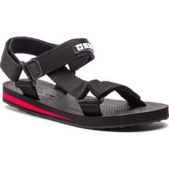 Sandały BIG STAR - DD274A282 Black. Czarne klapki damskie BIG STAR, bez wzorów, z tworzywa sztucznego, bez obcasa. W wyprzedaży za 69,00 zł.