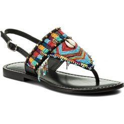 Japonki GIOSEPPO - 45296 Black. Czarne japonki damskie marki Gioseppo, ze skóry, na obcasie. Za 239,00 zł.
