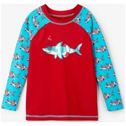 Hatley Koszulka Do Pływania Chłopięca Uv 50+ 98 Czerwono-Niebieska. Czerwone t-shirty chłopięce z nadrukiem marki Hatley. Za 106,00 zł.