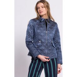 Trussardi Jeans - Kurtka. Szare kurtki damskie jeansowe marki Trussardi Jeans, s. W wyprzedaży za 799,90 zł.