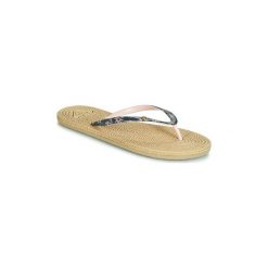 Japonki Roxy CHANCLAS PARA MUJER. Czarne klapki damskie Roxy, bez wzorów, bez obcasa. Za 109,59 zł.