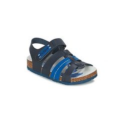 Sandały Dziecko Kickers MAGITEAM. Niebieskie sandały chłopięce marki Kickers. Za 181,30 zł.