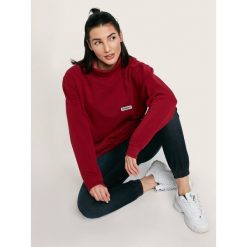 Golf Diamante Wear 5371. Czerwone swetry męskie Diamante Wear, xxl, bez wzorów, z golfem, bez kaptura. W wyprzedaży za 99,00 zł.