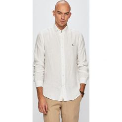 Polo Ralph Lauren - Koszula. Białe koszule męskie Polo Ralph Lauren, s, bez wzorów, z tkaniny, polo, z długim rękawem. Za 559,90 zł.