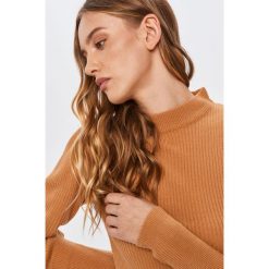 Answear Lab - Sweter. Czarne swetry damskie Answear Lab, s, bez wzorów, z dzianiny, z długim rękawem. Za 99,90 zł.