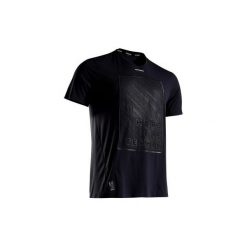 Koszulka tenisowa Light 900 męska. Czarne koszulki męskie ARTENGO, s, z elastanu, tenisowe. Za 59,99 zł.