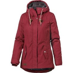 Kurtka przejściowa w kolorze czerwonym. Czerwone kurtki damskie Street & Sports Wear, xs, z aplikacjami, ze skóry, bez kaptura. W wyprzedaży za 257,95 zł.