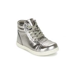 Buty Dziecko Kickers TRAILER. Szare trampki dziewczęce Kickers, bez wzorów, bez zapięcia. Za 203,40 zł.