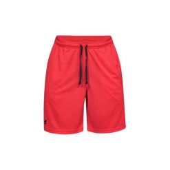 Szorty i Bermudy Under Armour Tech Mesh Short 1328705-600. Czerwone spodenki i szorty męskie Under Armour, s, bez wzorów, z meshu. Za 109,99 zł.