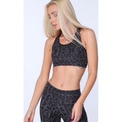 Top sportowy w centki grafitowy MR15504. Szare topy sportowe damskie marki Fasardi, s. Za 39,00 zł.
