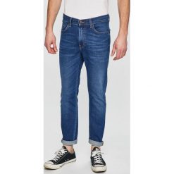 Lee - Jeansy. Niebieskie jeansy męskie Lee, l, z aplikacjami. W wyprzedaży za 259,90 zł.
