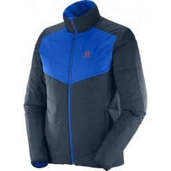 Kurtki narciarskie męskie: Salomon Kurtka Drifter Mid Jkt M Big Blue-X L