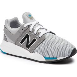 Sneakersy NEW BALANCE - GS247FC Szary. Szare półbuty damskie New Balance, ze skóry ekologicznej. W wyprzedaży za 209,00 zł.