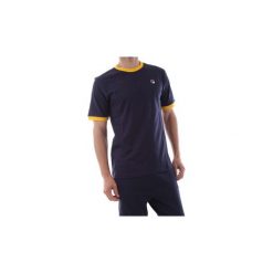 T-shirty z krótkim rękawem Fila 684391 MARCONI. Niebieskie t-shirty męskie Fila, s, bez wzorów, bez kołnierzyka, krótkie. Za 140,09 zł.