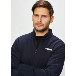 Adidas Performance - Bluza. Niebieskie bluzy męskie adidas Performance, m, z nadrukiem, z bawełny, z kapturem, bez rękawów, bez kaptura. W wyprzedaży za 179,90 zł.