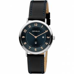 Zegarek kwarcowy w kolorze czarno-srebrno-niebieskim. Czarne, analogowe zegarki damskie Esprit Watches, ze stali. W wyprzedaży za 204,95 zł.