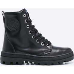 Buty zimowe damskie: Palladium - Botki Pallabosse Off Lea