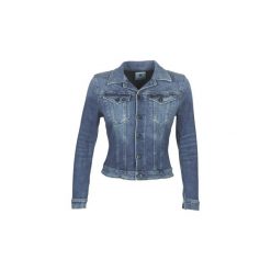 Kurtki jeansowe G-Star Raw 3301 STUDS SLIM JACKET. Niebieskie kurtki damskie G-Star RAW, s, bez wzorów, z jeansu, retro, bez kaptura. Za 749,00 zł.