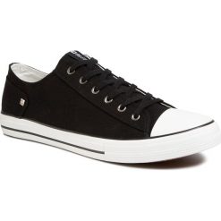 Trampki BIG STAR - DD174273 Black. Czarne półbuty męskie BIG STAR, na co dzień, bez wzorów, z gumy, eleganckie, bez zapięcia. Za 109,00 zł.