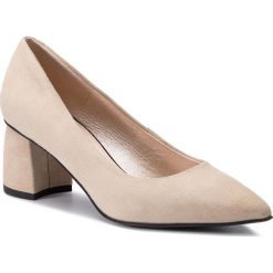Półbuty SIMPLE - Aiko DCH878-AX3-0020-1700-0 02. Brązowe półbuty damskie Simple, bez wzorów, ze skóry, eleganckie, bez obcasa, na obcasie, bez zapięcia. W wyprzedaży za 219,00 zł.