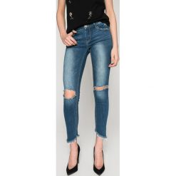 Tally Weijl - Jeansy Zoe. Niebieskie jeansy damskie skinny marki TALLY WEIJL, z elastanu, z obniżonym stanem. W wyprzedaży za 89,90 zł.