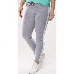 Szare Legginsy Tremor. Szare legginsy damskie Born2be, xl, z aplikacjami, z dzianiny. Za 24,99 zł.