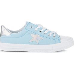 Trampki damskie slip on: Trampki Valere odcienie niebieskiego