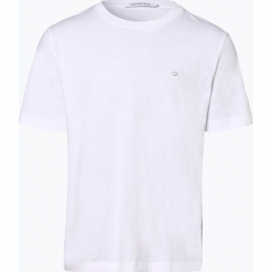 Calvin Klein Jeans - T-shirt męski, czarny. Czarne t-shirty męskie marki Calvin Klein Jeans, m, z haftami, z jeansu, bez kołnierzyka. Za 129,95 zł.