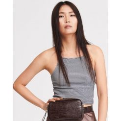 Bawełniany top - Wielobarwny. Topy damskie Reserved, xl, bez wzorów, z bawełny, bez kołnierzyka. W wyprzedaży za 9,99 zł.