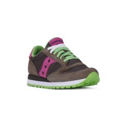 Buty Saucony JAZZ DARK GREY ROSE. Szare trampki i tenisówki damskie Saucony, bez wzorów, bez zapięcia. Za 528,34 zł.