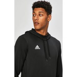 Adidas Performance - Bluza. Czarne bluzy męskie adidas Performance, s, bez wzorów, z poliesteru, z kapturem, bez rękawów, z kapturem. W wyprzedaży za 199,90 zł.