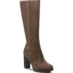 Buty zimowe damskie: Kozaki NERO GIARDINI – A719812D Verdegris 500