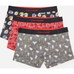 3 pack bokserek Cow & Chicken - Wielobarwny. Bokserki męskie House, bez wzorów. Za 69,99 zł.