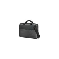 Samsonite Torba Do Notebooka 15,6'' Qibyte Czarna. Czarne torby na laptopa marki Samsonite, w paski, z materiału. Za 256,00 zł.