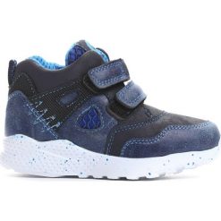 Granatowe Buty Sportowe Milion Bicycles. Szare buty chłopięce sportowe marki Born2be, z materiału, na platformie, na rzepy. Za 39,99 zł.