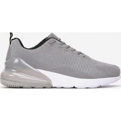 Szaro-Czarne Buty Sportowe Enodeis. Szare buty sportowe męskie Born2be, bez zapięcia. W wyprzedaży za 74,99 zł.