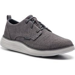Buty SKECHERS - Status 2.0 Menic 65900/GRY Gray. Szare buty sportowe męskie Skechers, z tworzywa sztucznego, bez zapięcia, na fitness i siłownię. Za 299,99 zł.