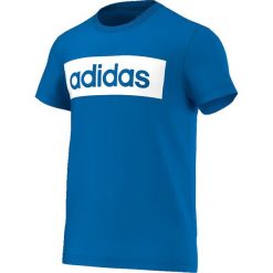 Adidas Koszulka męska Lin Tee niebieska r. M (AK1807). Niebieskie koszulki sportowe męskie Adidas, m. Za 59,99 zł.